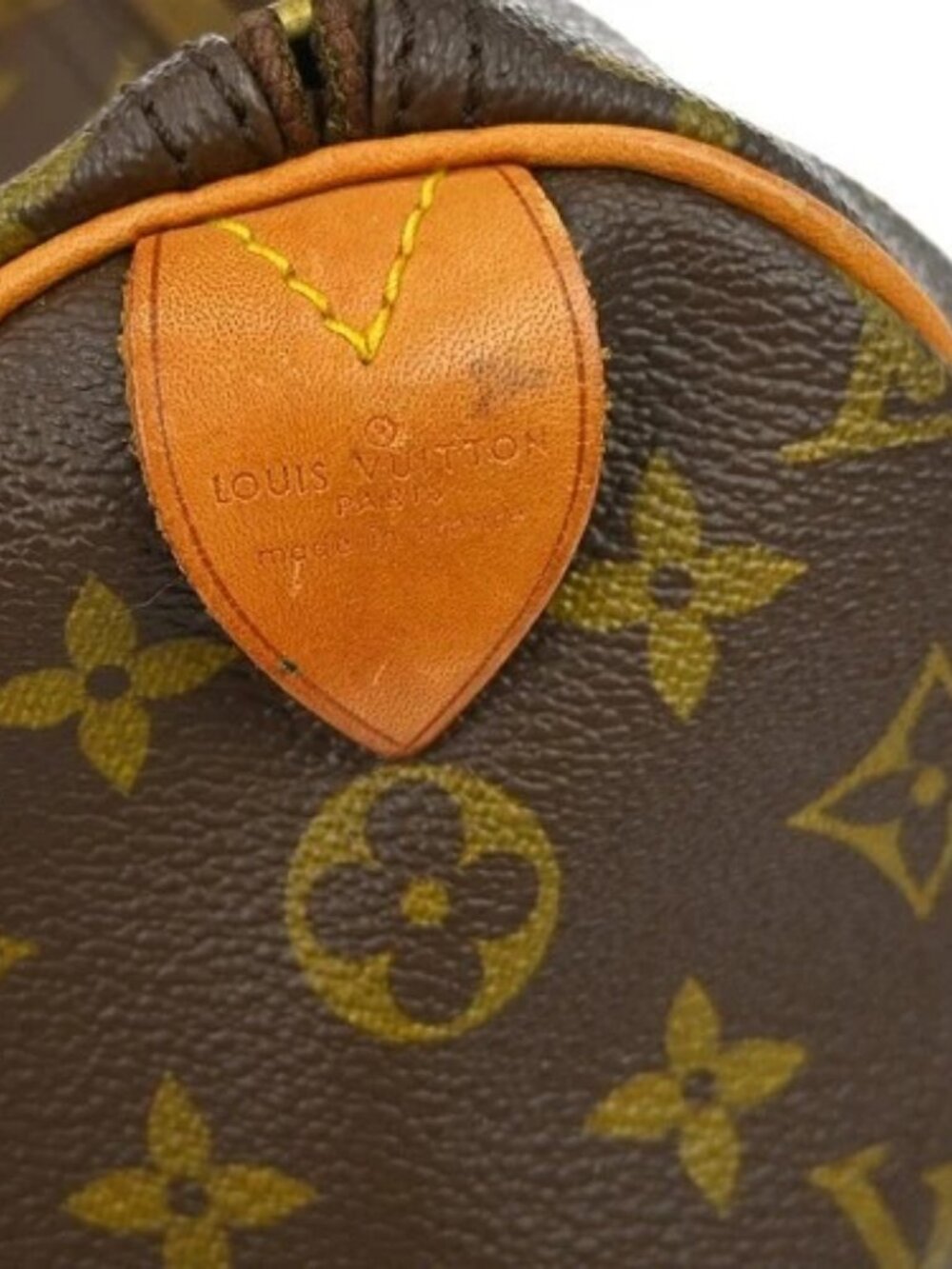 BUYIT02 LOUIS VUITTON SPEEDY 35 HANDBAG MONOGRAM CANVAS M41524 SA824 YQ07314 - Picture 7 of 15